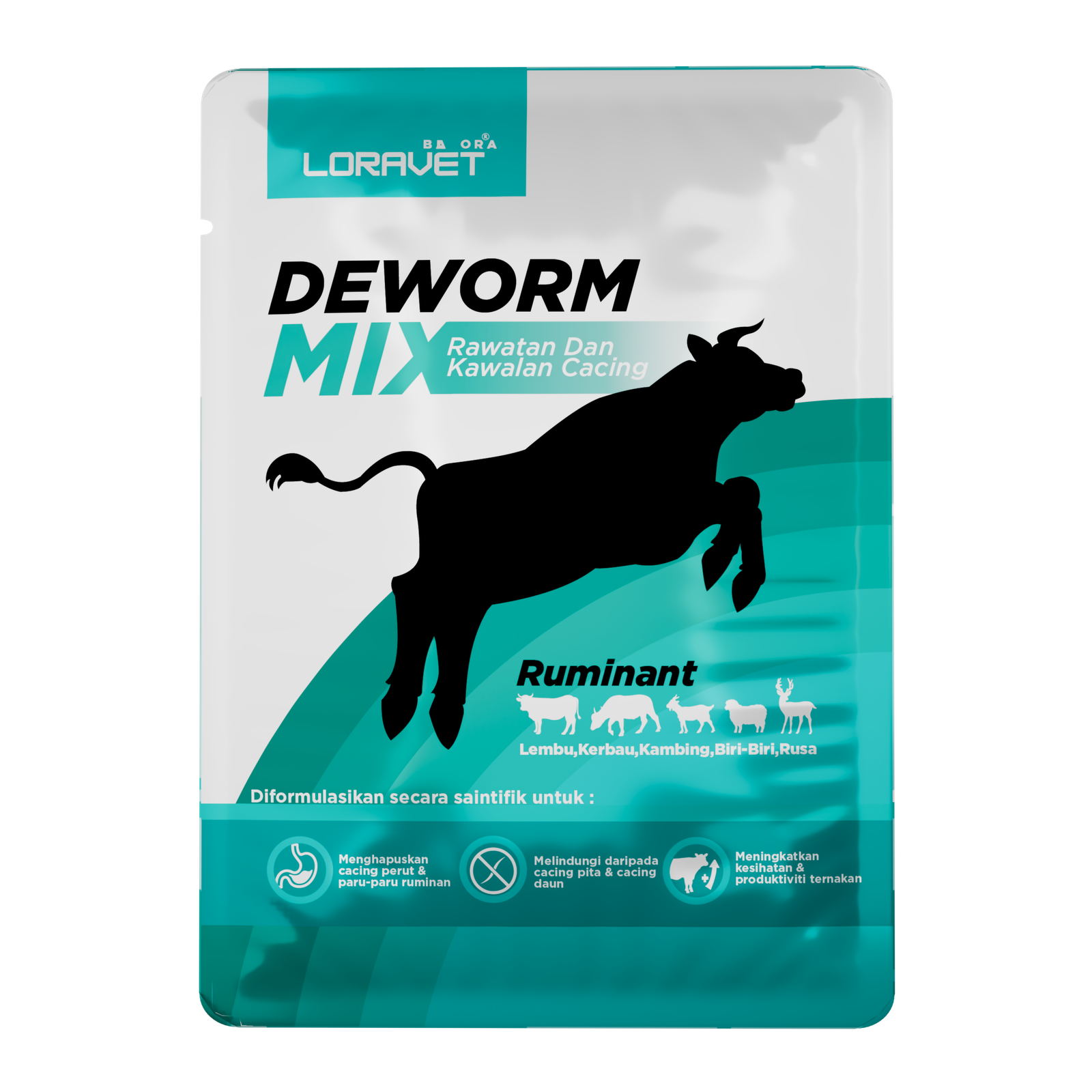 LORAVET Deworm Mix