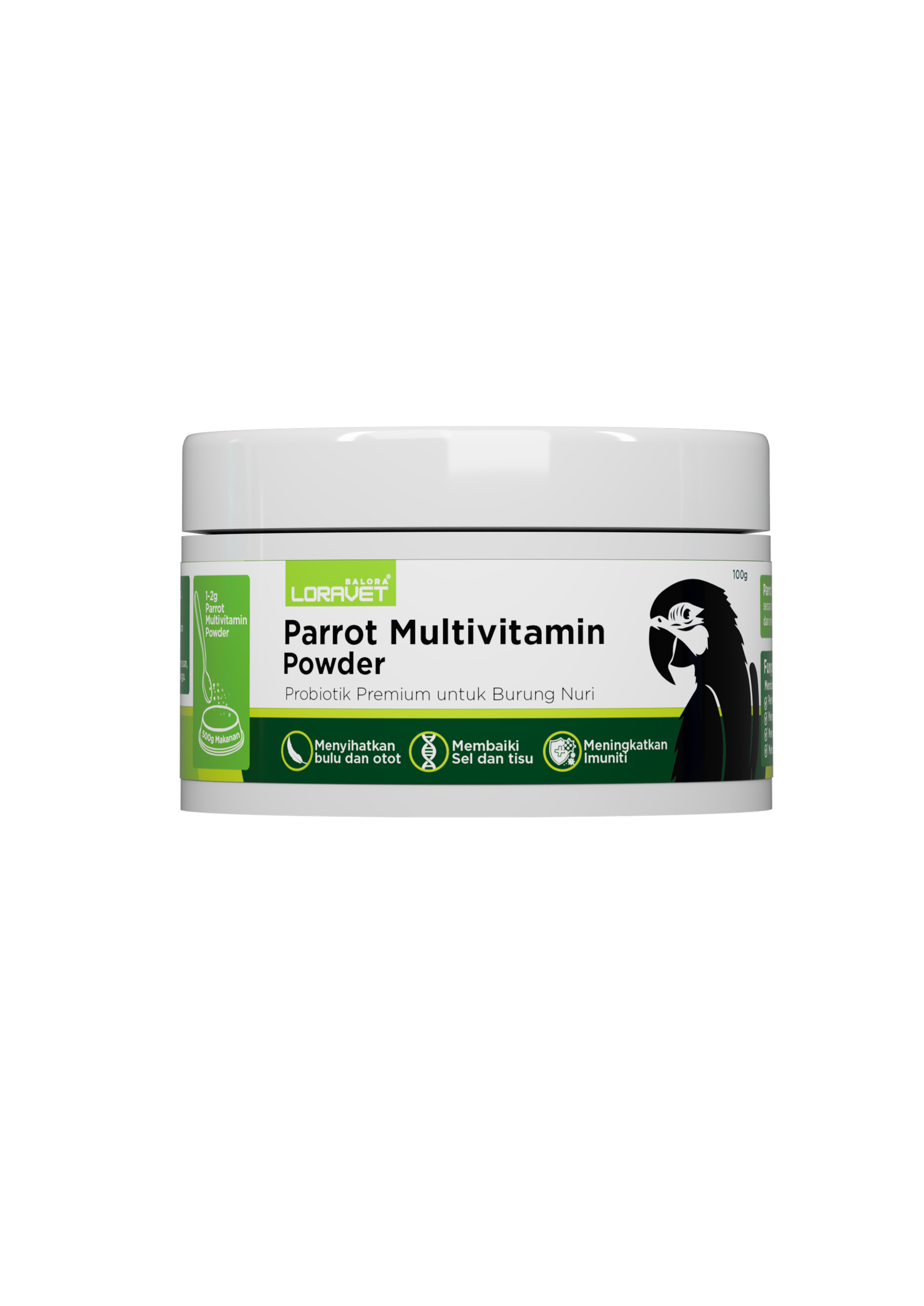 LORAVET Parrot Multivitamin Powder